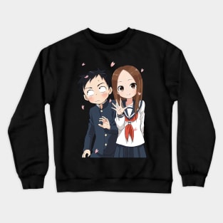 Takagi x Nishikata Karakai Jozu No Takagi San Crewneck Sweatshirt